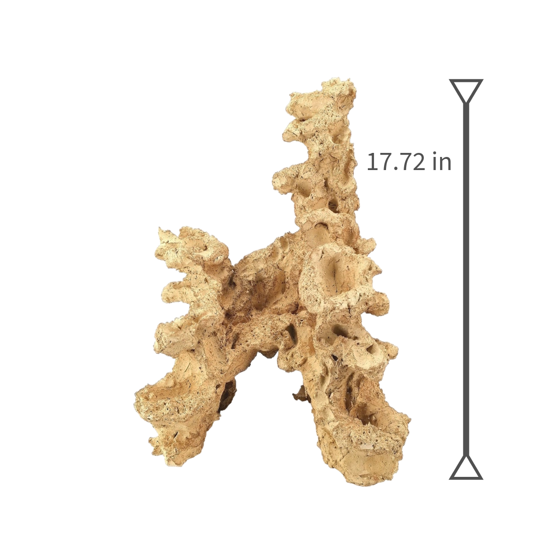 Natural tall aquarium rock for tanks over 50 cm

