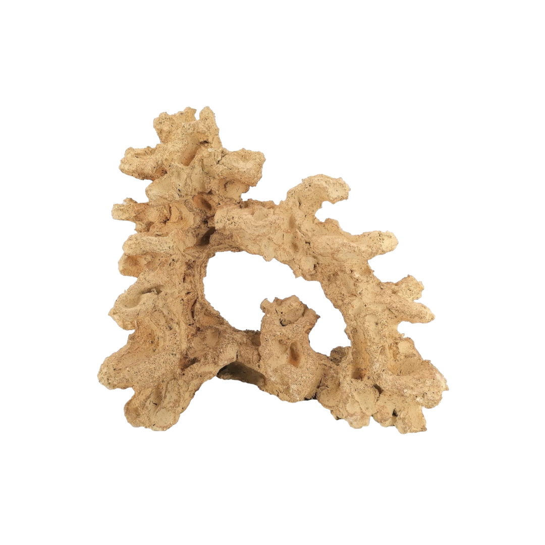 Aquaroche Reefer Rock 9506 sump-hiding structure for Red Sea Reefer aquariums

Live rock with arch and reef plate steps for reef aquascaping

Natural live rock decor designed to hide sump columns

Aquaroche handcrafted live rock structure for marine aquariums

Aquarium live rock with arch features and biological filtration