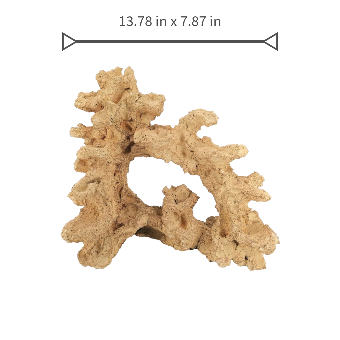 Aquaroche Reefer Rock 9506 sump-hiding structure for Red Sea Reefer aquariums

Live rock with arch and reef plate steps for reef aquascaping

Natural live rock decor designed to hide sump columns

Aquaroche handcrafted live rock structure for marine aquariums

Aquarium live rock with arch features and biological filtration